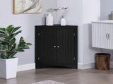sideboard cabinet,corner cabinet,Bathroom Floor Corner Cabinet with Doors and Shelves, Kitchen, W487P352444