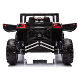 ZNTS 12V Ride On Car with Remote Control,UTV ride on for kid,3-Point Safety Harness, Music Player W1396126988