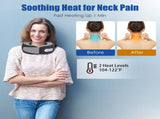Portable Rechargeable Neck Massager Pillow - Shiatsu Kneading , 2 Heating Modes 25191914
