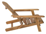 Folding Adirondack Chair Outdoor Wooden Accent Furniture Fire Pit Lounge Chairs,Foldable Design for N770P358873T