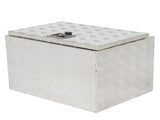 24" Aluminum Under Body Toolbox 5 Bar Tread Silver 25580335