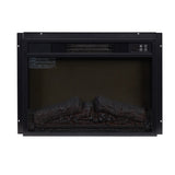 Electric Fireplace Insert 23" 1400W 120V ,Equipped with remote control, ultra thin heater with log 57410382
