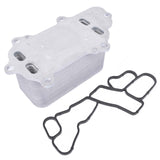 Oil Cooler Assembly With Gasket for 11-20 Jeep Grand Cherokee WK 3.0L CRD Diesel 68211440AC 52768662