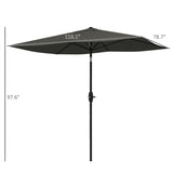 ZNTS Outdoor beach umbrella / Sun Umbrella （Prohibited by WalMart） 47425850