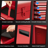 Rolling Tool Chest with 5 Sliding Lockable Drawers 83600316