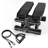 ZNTS Steppers for Exercise, Stair Stepper with Resistance Bands, Mini Stepper with 330LBS Loading 07186320