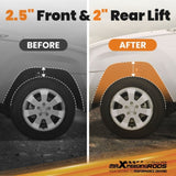 2.5" Front 2" Rear Lift Kit for Jeep Liberty KK 2008-13 Dodge Nitro 2007-12 C33489611 36883111