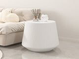 Light Sintered stone Top Cup Shape Leather Coffee modern Sofa Table for Living Room furniture W3081P367600