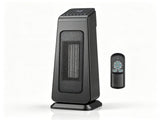 23" 1500W Portable Electric Heater with 3 Heat Settings, 70&deg Oscillation, Timer, Remote Control, 62390629