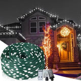 ZNTS Christmas Rope Lights,1000LED/328Ft Outdoor Decorative String Strobe with 8 Modes/Remote/IP67 37991284