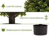 22in Boxwood Ball Shaped Artificial Topiary Shrubs Tree in Pot for Home and Garden Decoration W2945P359770