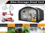 7.25.16 Ft Outdoor Bike Storage Shed Tent Waterproof Bicycle Shelter for 5 Bikes 72313980