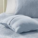 Full/Queen 3 Piece Reversible Scalloped Edge Quilt Set B035129069