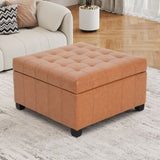 ISABELLA Storage Ottoman, PU N757P254449O