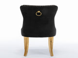 Furniture,Modern, High-end Tufted Solid Wood Contemporary Velvet Upholstered Dining Chair with 45655685
