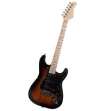 ST Stylish Electric Guitar with Black Pickguard Golden 96758390