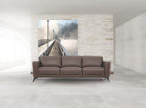 Malaga Taupe Leather Sofa B2726P496929