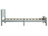 Twin Pine Single-Layer Core Vertical Stripe Full-Board Curved Head With The Same Foot Wooden 74092815