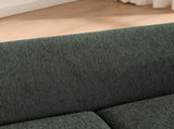 Pet sofa with backrest and armrests, modern rectangular pet sofa suitable for small and medium dogs, W487P416732