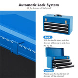 Blue Portable Garage Mechanic Tool Cabinet Box 73983726