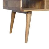 Curved Oak-ish Coffee Table B182P166496