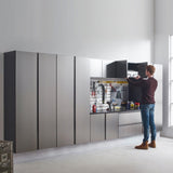 Astro Series 32 in. W x 28 in. H x 20 in. D Metal Wall Mounted Base Door Storage Cabinet B040P285916