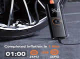 Multifunctional Car Inflation Pump Mini Intelligent Handheld Car Portable Inflation Pump Digital 57401230