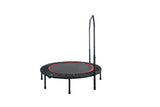 ZNTS 48" Foldable Mini Trampoline Max Load 300lbs, Fitness Rebounder with Adjustable Foam Handle, W2641P197706