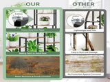 Plant Stand Indoor with Grow Light, 8 Tiered 64" Tall Indoor Plant Shelves for Multiple Plants, W3101P314625