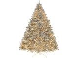 6 FT Pre-lit Artificial Christmas Tree, Hinged Xmas Pine Tree with 900 Branch Tips, 300 Lights and 95756366