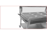 9-Pan Commercial Food Warmer with Dividers, Professional Buffet Catering Food Warmer, Electric Steam 79229479