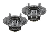 2pc Rear Wheel Bearing Hub fit for HYUNDAI SONATA 2010-2014 512437 WE60771 Square 59670191