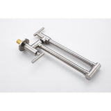 Wall Mount Folding Kitchen Pot Filler Faucet W2287P152004