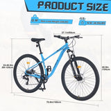 29 Inch Wheels Single Speed Mountain Bike, for Men Women Boys and Girls, Front Suspension, Steel W1019P225378