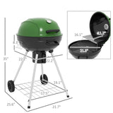 ZNTS Portable Charcoal Grill /BBQ Grill （Prohibited by WalMart） 88197082