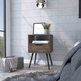 Allie Nightstand, Superior Top, Open Shelf, One Drawer B128P148650