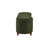 Boucle Flip Top Storage Bench B035P262676