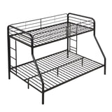 Twin Over FULL Metal Bunk Bed , No Box Spring Needed, Large Under Bed Storage, Easy Assemble W311P248420