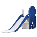 ZNTS Toddler Climber and Slide Set 4 in 1, Kids Playground Climber Freestanding Slide Playset with PP297713AAC