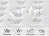 King Size 12 Inch Medium Plush Individual Pocket Spring CertiPUR -US Memory Foam Hybrid Mattress W3017P294592