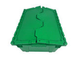 27"x17"x12" Plastic Storage Chest, Green, 1 Pack 84342429