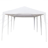 ZNTS 3*9m Non-Cloth PE Cloth Plastic Sprayed Iron Pipe Outdoor Party Tent White 15998186