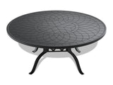 5-Piece Set Of All-Weather Cast Aluminum Dining Furniture Set With Black Frame 46190024