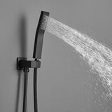 Bathroom Luxury Rain Mixer Combo Set Wall Mounted Rainfall Shower Head System , W1932124160
