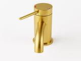 Single Handle Bathroom Faucet Lavatory Faucet Stainless Steel Single Hole-T10, Brushed GoldUnable 57713615