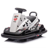 12V Kids Ride On Motor Bumper Car,integrating system,Rotate 360 degrees in place,Collision triggers W1396P178741