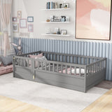 Twin Size Floor, integral construction with super high security barrier, door, children's floor W1858P164928