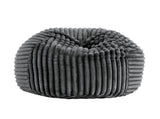 40 inch Minky Gunmetal Memory Foam Lounger B108P193086