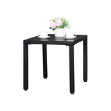 ZNTS 19*19*18" Fashionable and Simple Wrought Iron Side Table 12321005