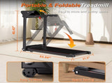 Foldable with Handless for Home Small Spaces 3HP Foldings Walking Pad 84528558